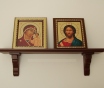 Полка декоративная для икон