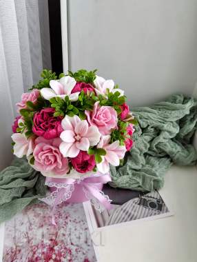 Букеты из мыла 0