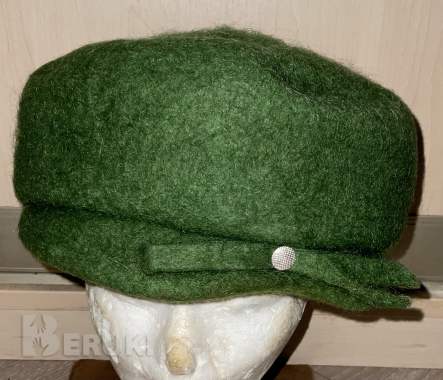 Шапка ссср зеленая женская 0