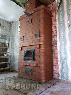 Профессиональная кладка печей, каминов, печник 20