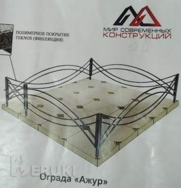 Продается срочно ограда «ажур»