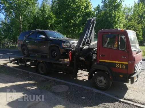 Эвакуатор-манипулятор мерседес 814. 0