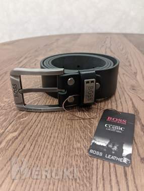 Ремень мужской кожаный hugo boss 2