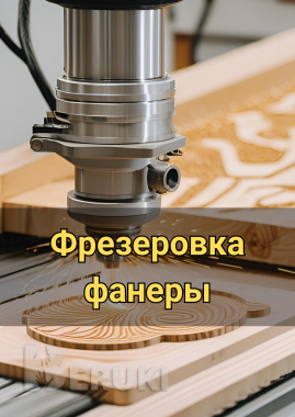 Фрезерная резка на чпу 1