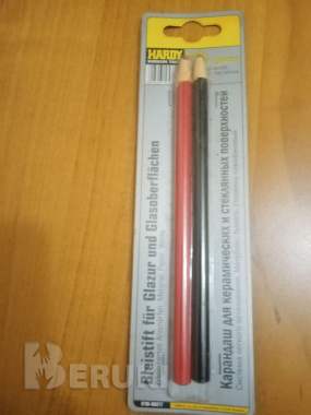 Карандаши по стеклу, керамике, строительные 3