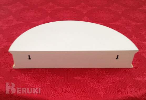 Полка настенная полукруглая 3