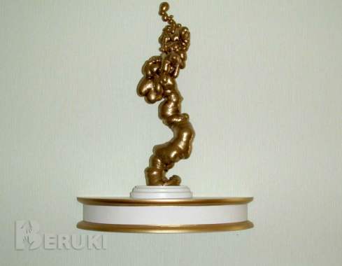 Полка настенная полукруглая 4