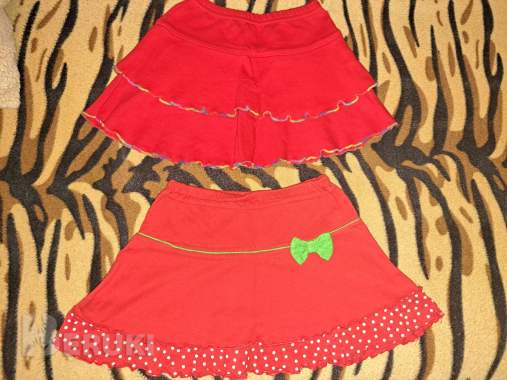 Юбки разные на 2-3года (р. 92-96), б. У-2шт