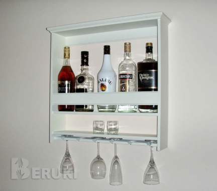 Полка для вина и бокалов 0