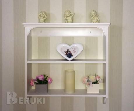 Полка настенная трёхъярусная 1