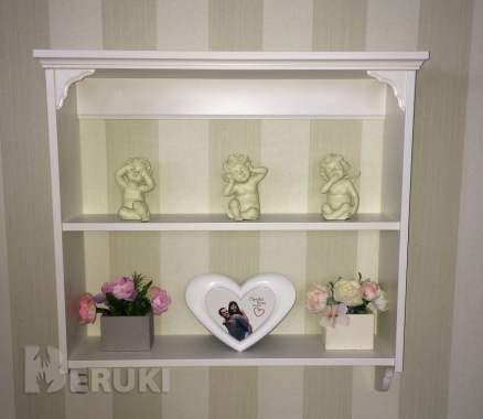 Полка настенная трёхъярусная 2