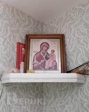 Полка для икон угловая дм 7