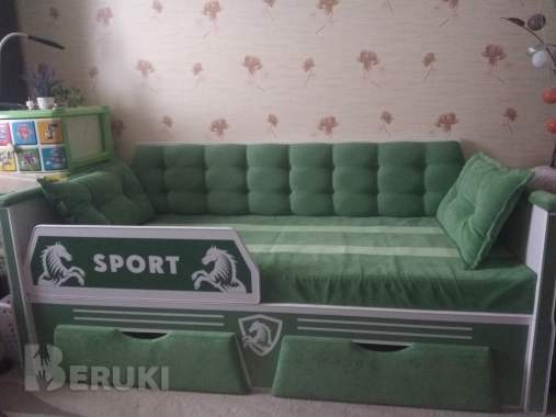 Кровать, матрас, защитный бортик 0