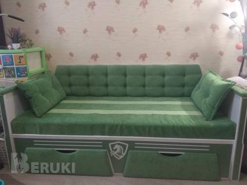 Кровать, матрас, защитный бортик 1