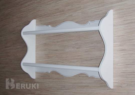 Полка настенная двухъярусная 1