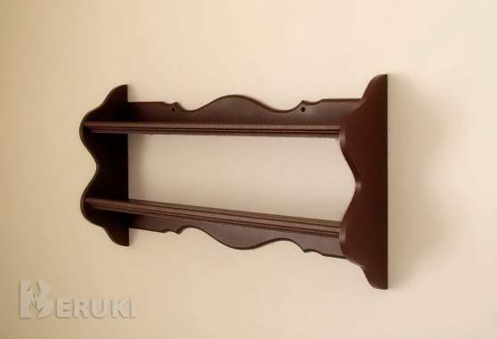 Полка настенная двухъярусная 2