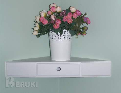 Полка угловая с ящиком 4