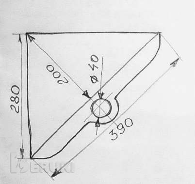 Полка для икон угловая одл 4