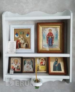 Полка для икон прямая 1