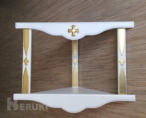 Полка настенная для икон 2дн 2