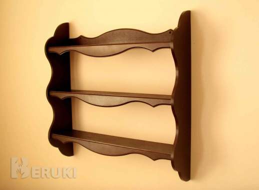 Полка настенная ажурная 2