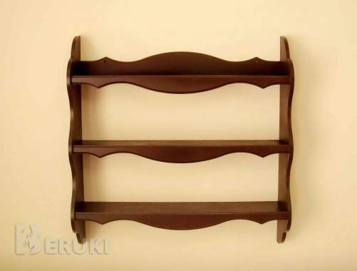Полка настенная ажурная 3