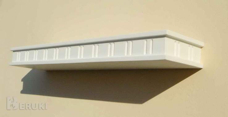 Полка прямая декоративная 0