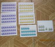 Почтовые марки самоклеющиеся рб 2012 г