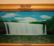 Картина водопад