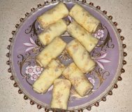 Блинчики творог или фарш куриный 10 шт