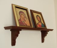 Полка декоративная для икон