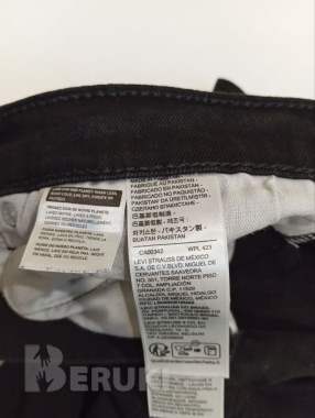 Джинсы мужские levis 502 33/34 черные оригинал 2