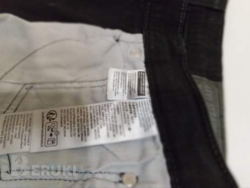 Джинсы мужские levis 502 33/34 черные оригинал 6