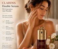 Сыворотка против морщин clarins double serum 9th generation 50 мл