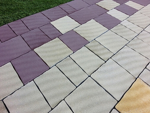 Укладка тротуарной плитки - мощение дорожек от 50 м2 1