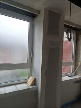 Монтаж ГКЛ , укладка ламината 0