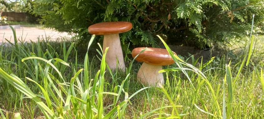 Садовая фигурка Грибок 6