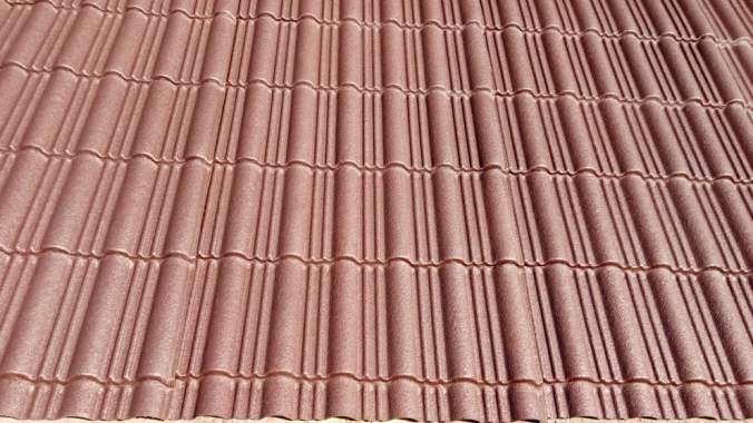 Лист кровельный полимерный славдах 4