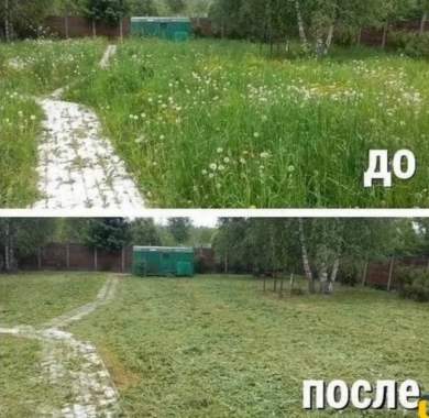 Покос травы. Спил мелколесья.. 4