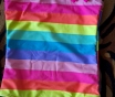 Купальник радужный на 4-6лет, новый