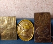 2 чеканки и гипсовый барельеф