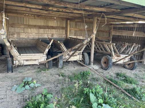 Конная телега (воз) / гужевой транспорт 0