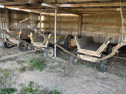 Конная телега (воз) / гужевой транспорт 1