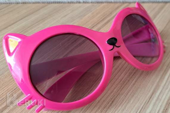 Розовые очки на девочку 2-4х лет, новые 1