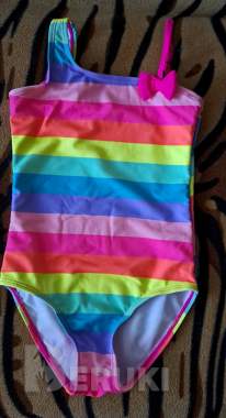 Купальник радужный на 4-6лет, новый 0