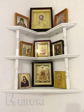Полка для икон угловая 2709 1