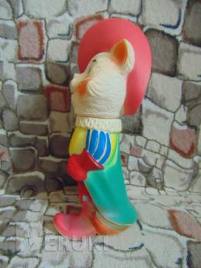 Резиновая игрушка «кот в сапогах» 2