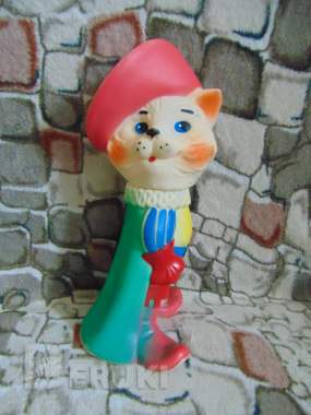 Резиновая игрушка «кот в сапогах» 4