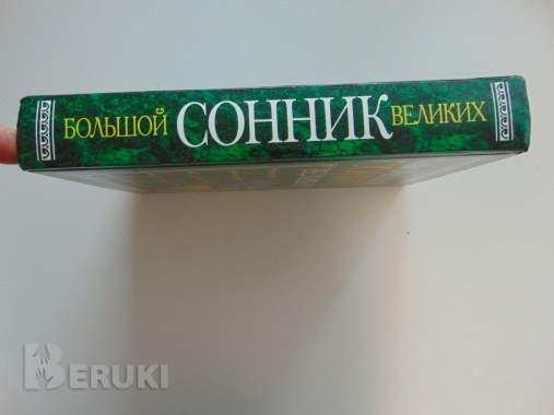 Большой сонник великих. М. : прессверк, 2001 год, 608 стр. 3