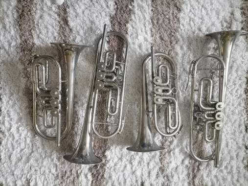 Духовые музыкальные инструменты (неисправные, набором) 4